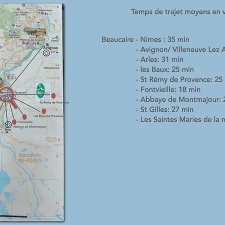Beaucaire Cocoon 3/quais/cite Medievale/nature Beaucaire (Gard)